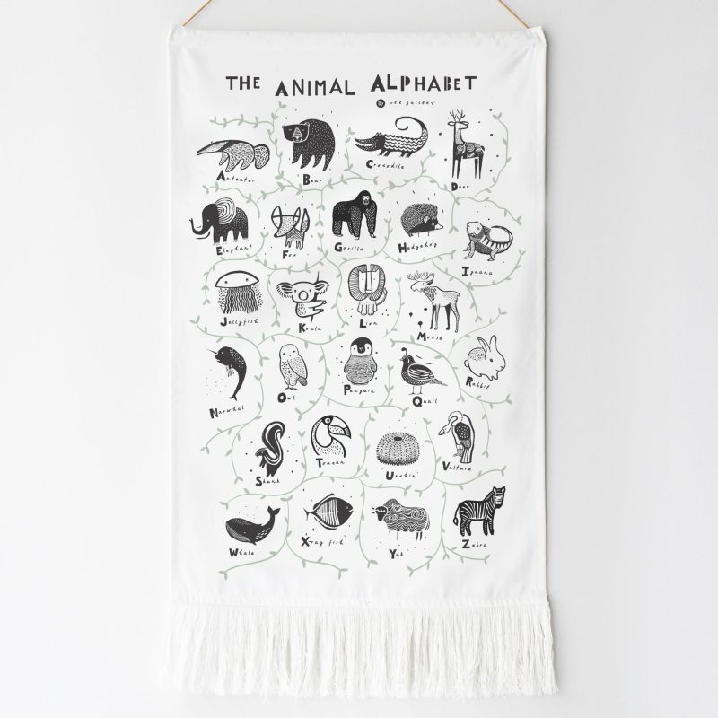 AnimalAlphabetWallHanging