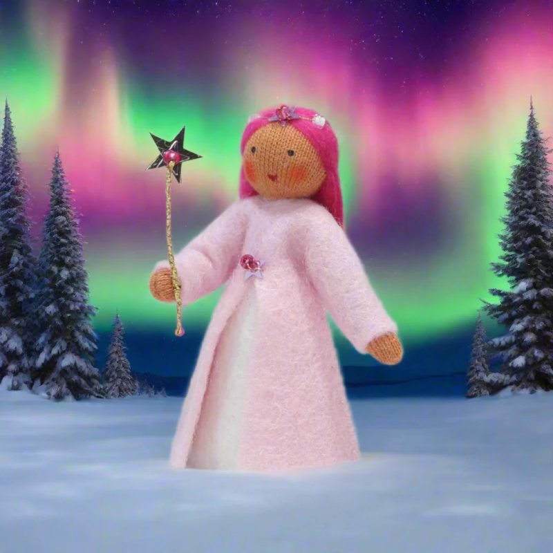 AuroraBorealisFairy PinkDress MediumSkinTone2