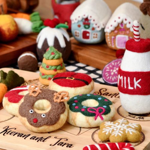 Christmas Felt Play Food 21