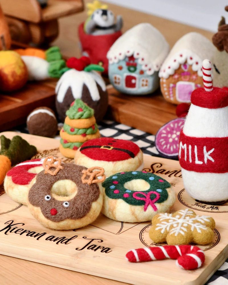 Christmas Felt Play Food 21