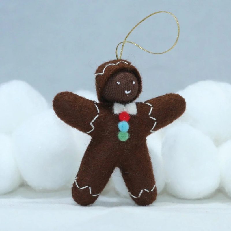 ChristmasGingerbreadMan DarkBrown