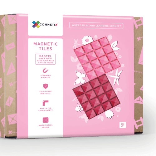 ConnetixTiles2PieceBasePlatePink BerryPack