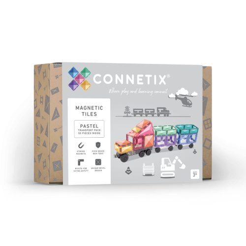 ConnetixTiles50PiecePastelTransportPack9