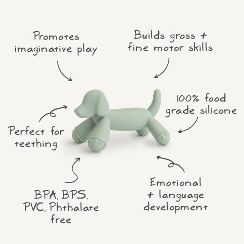 Dog Figurine toy infographic