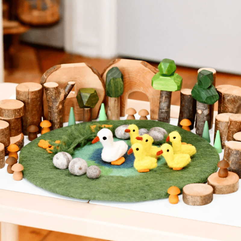 DuckPondwith6DucksPlayMatPlayscape3