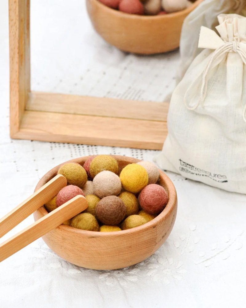 Felt Balls Loose Parts