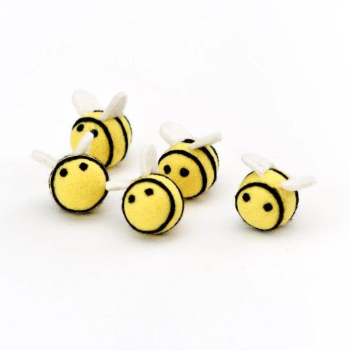 Felt Bees Toys 2