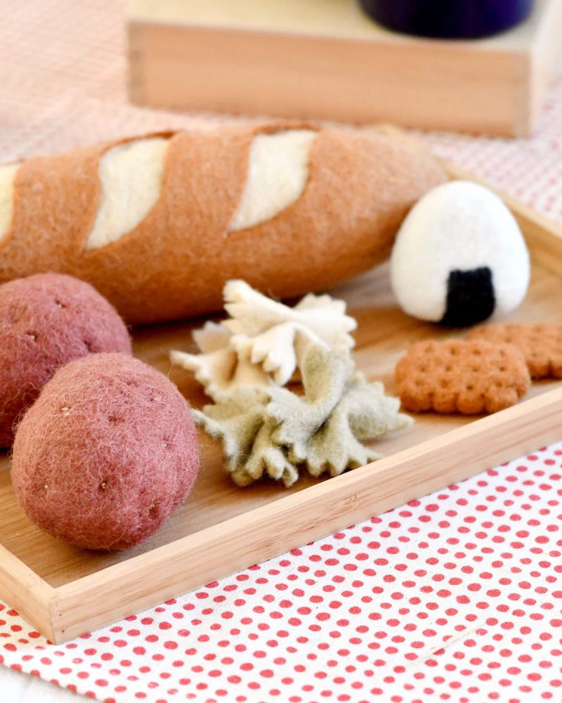 Felt Carbohydrate Food Group Pretend Play