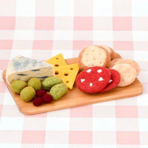 Felt Charcuterie Cheese Platter Play Food Set 2