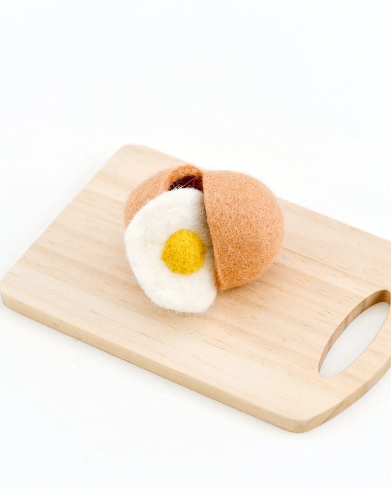 Felt Egg Play Food 2