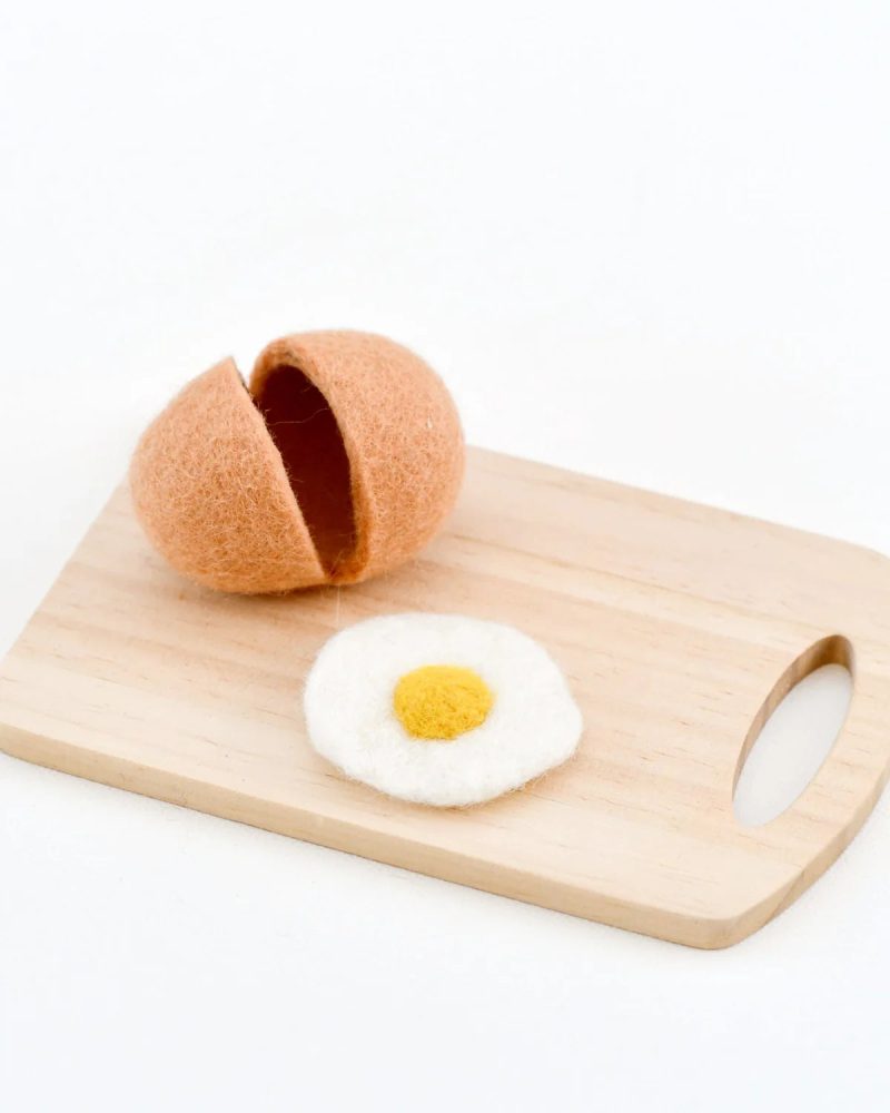 Felt Egg Play Food 3