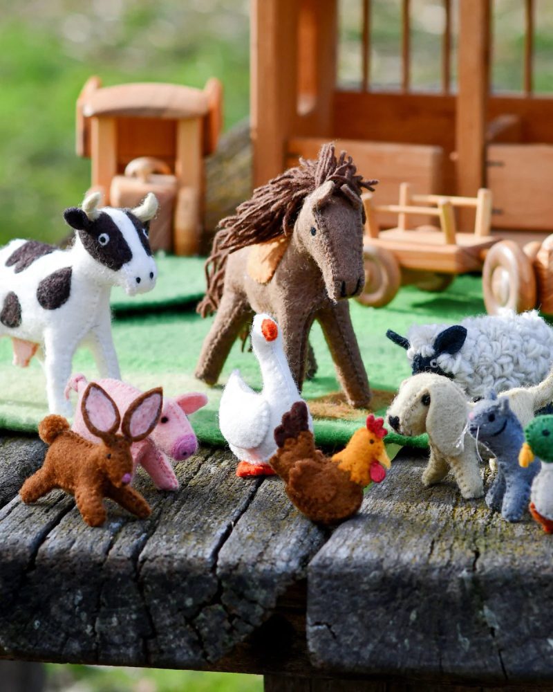 Felt Farm Animal Toys 31