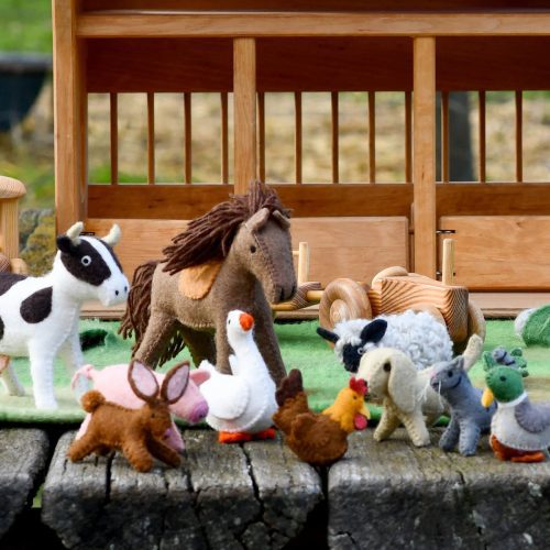 Felt Farm Animal Toys 32