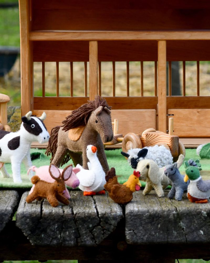 Felt Farm Animal Toys 32