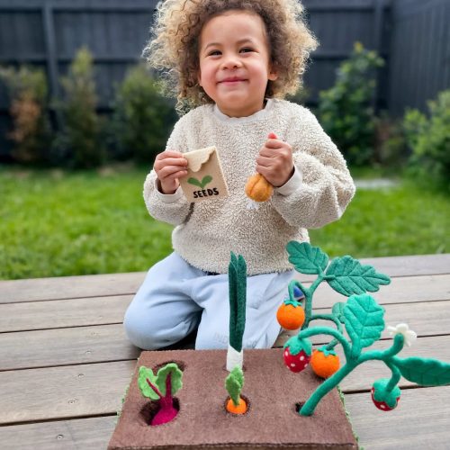 Felt Garden Planter Box