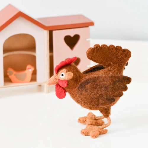 Felt Hen Toy 4