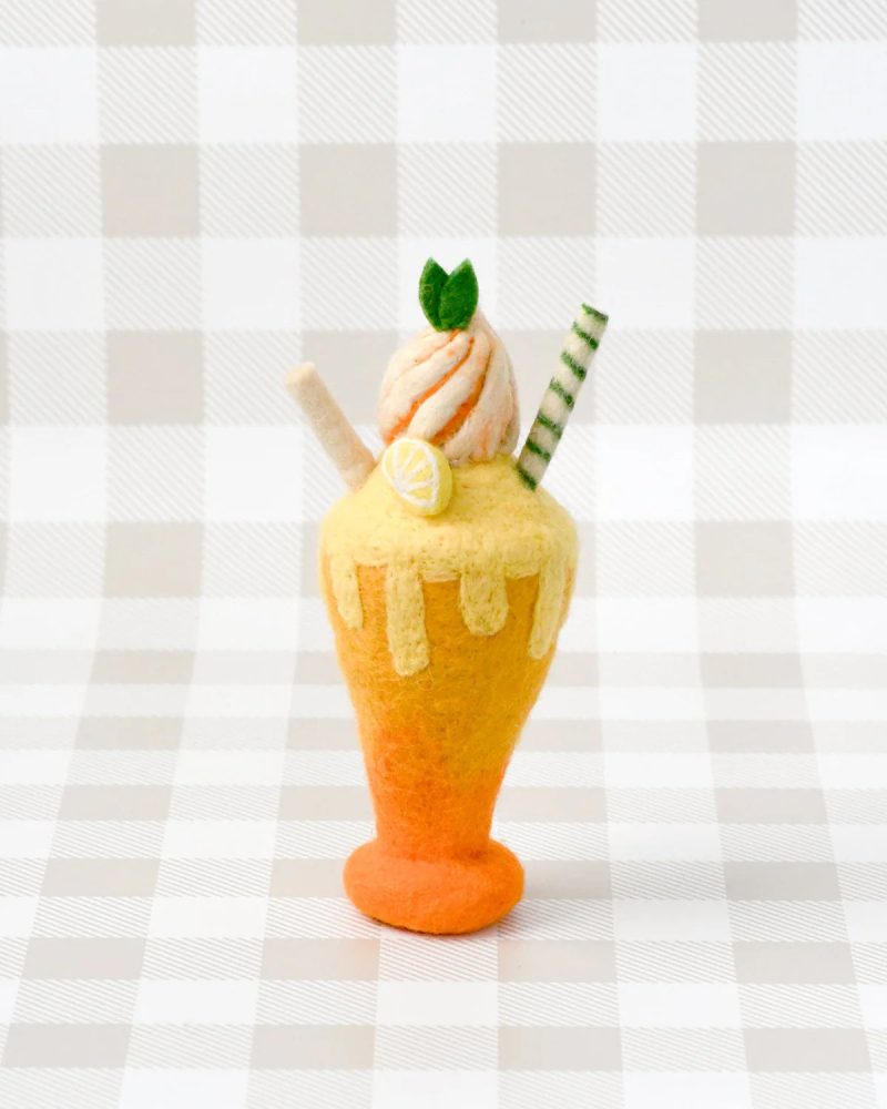 Felt Mango Milkshake Play Food