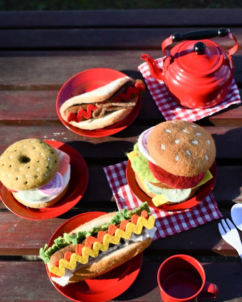 Felt Picnic Play Food Set 3