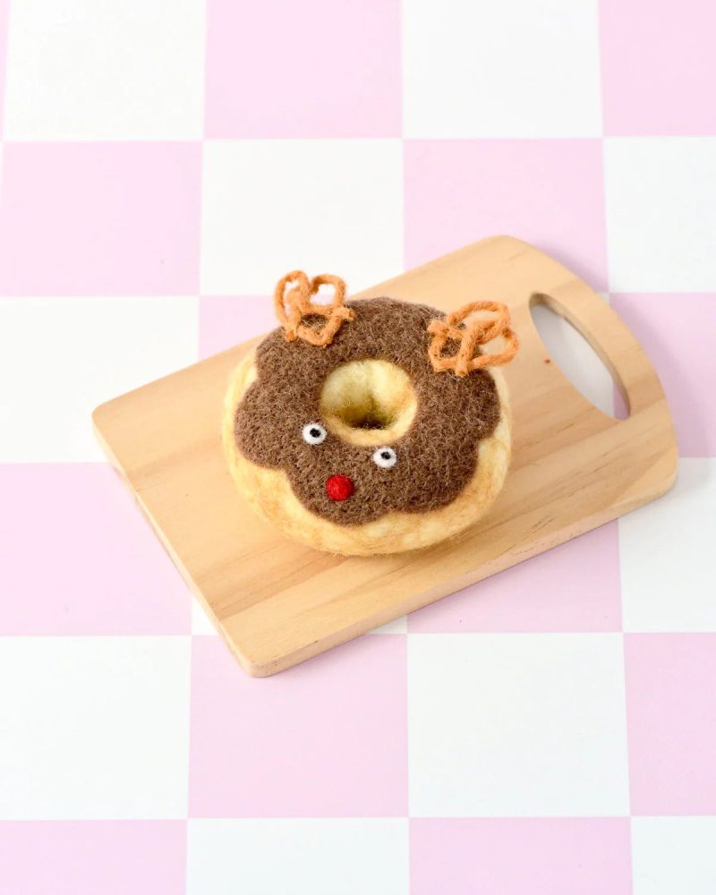 Felt Reindeer Donut 2