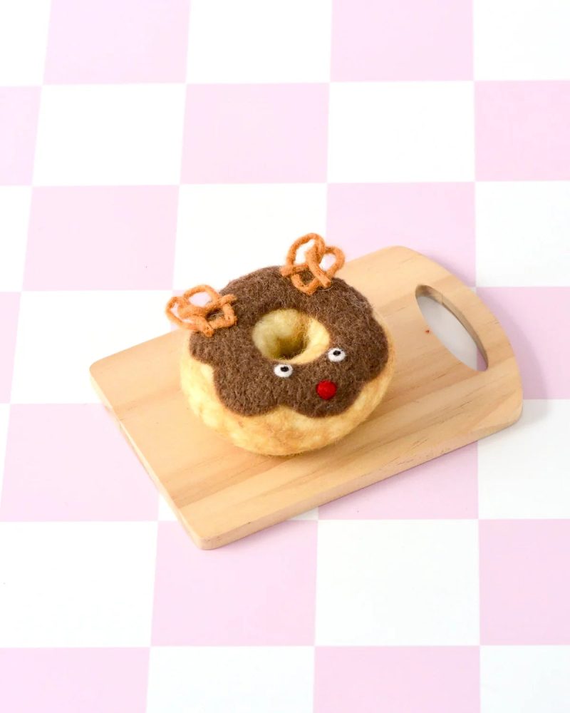 Felt Reindeer Donut