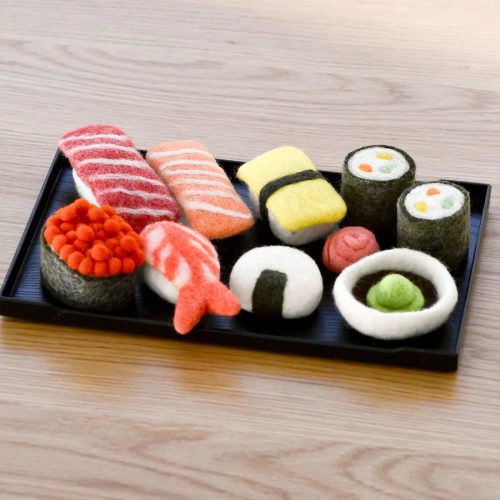 Felt Sushi Play Food Set 5 ffc965f1 fdd3 4c21 9acc eb0c72e6f94b