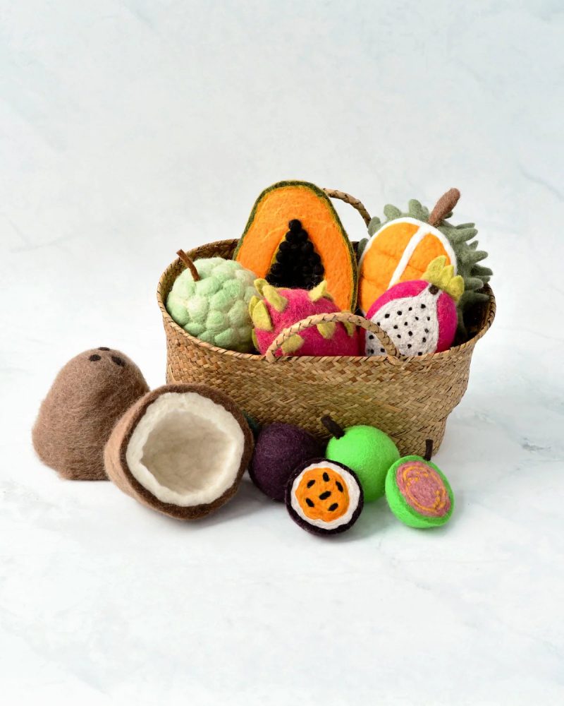 Felt Tropical Fruits Set 2