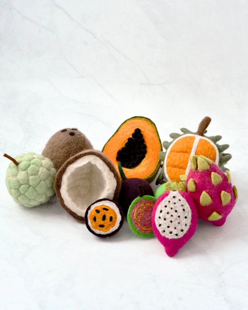 Felt Tropical Fruits Set 3