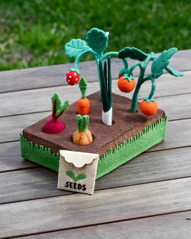 Felt Vegetables PlantingSet 2