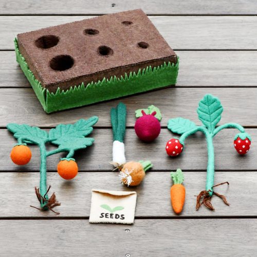 Felt Vegetables PlantingSet 6