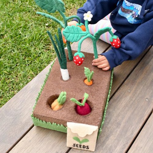 Felt Vegetables PlantingSet 8