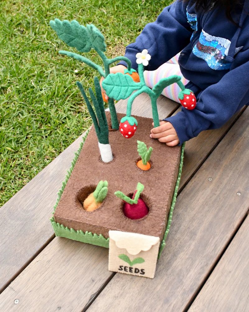 Felt Vegetables PlantingSet 8