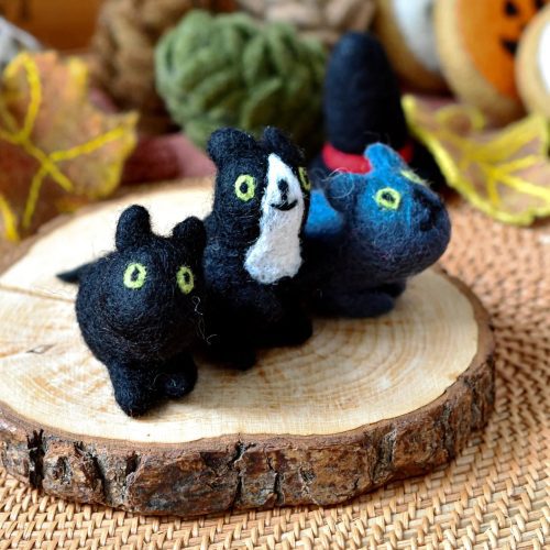 FeltCats Setof32