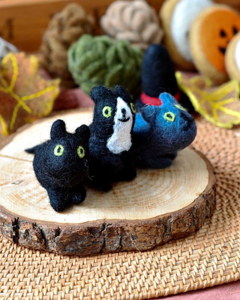 FeltCats Setof32