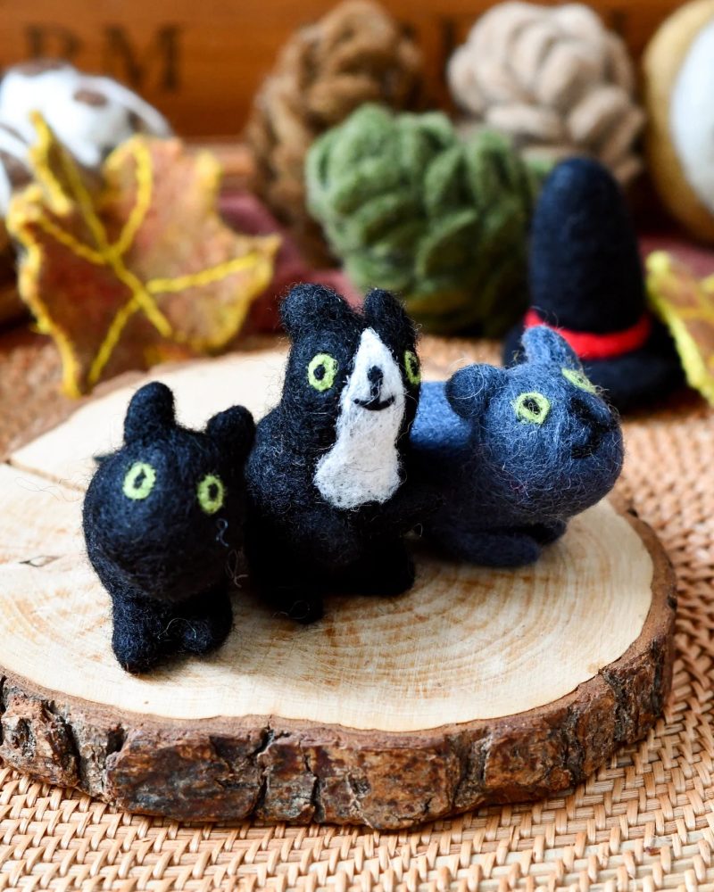 FeltCats Setof33