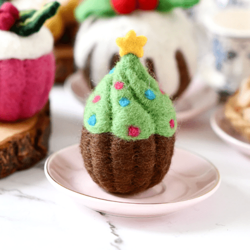 FeltCupcake ChristmasTree