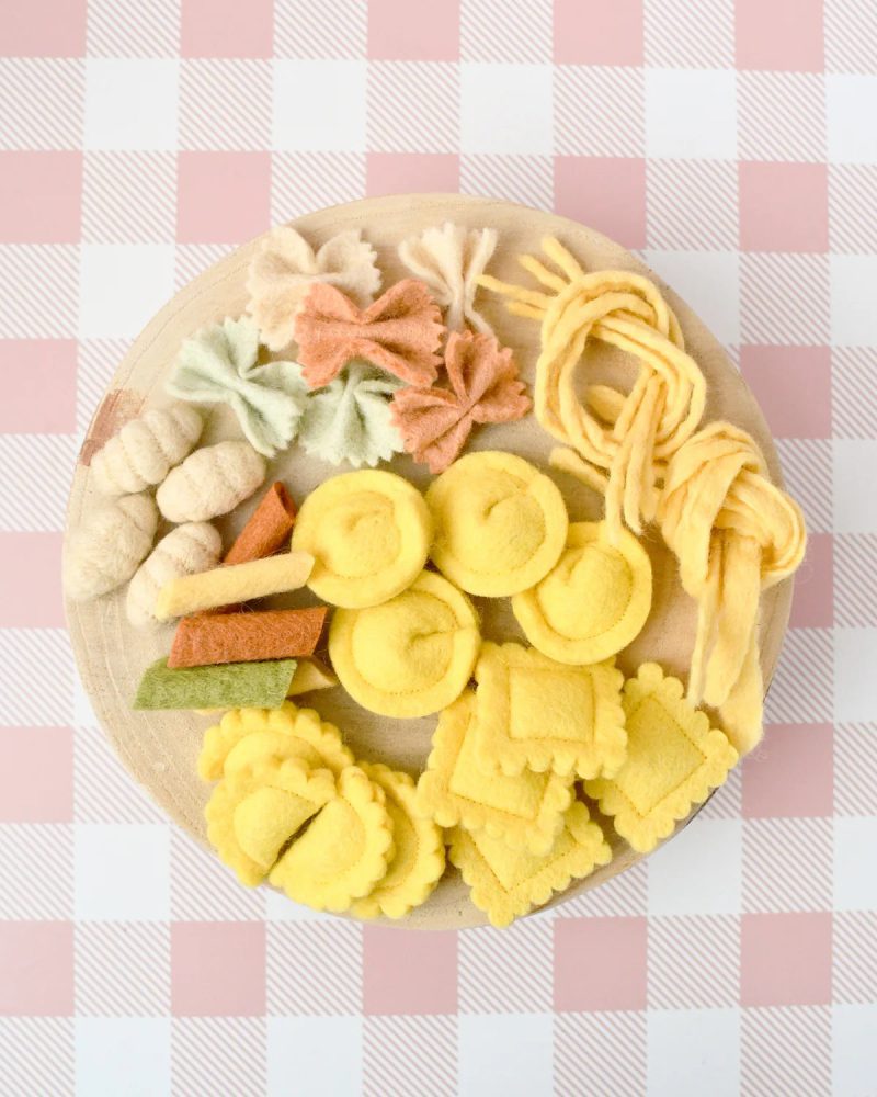 FeltPastaPlayFoodSet2