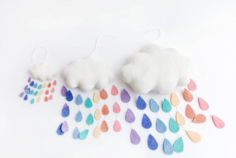 FeltPastelRainbowDropCloud5