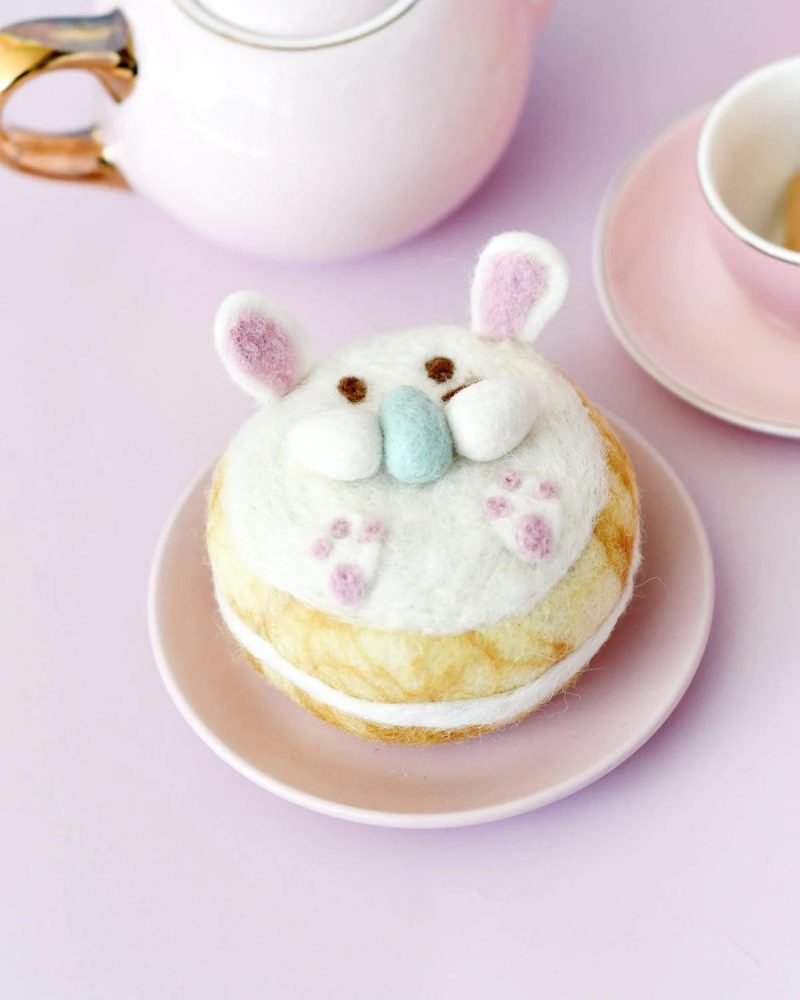 FeltRabbitBunnyDonut