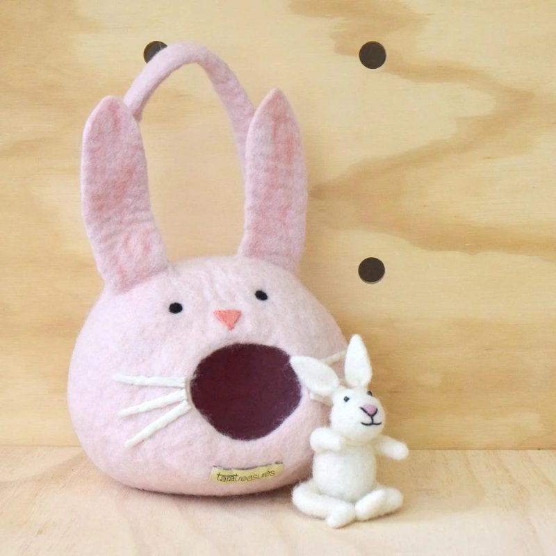 FeltRabbitHouseBagwithRabbitToy