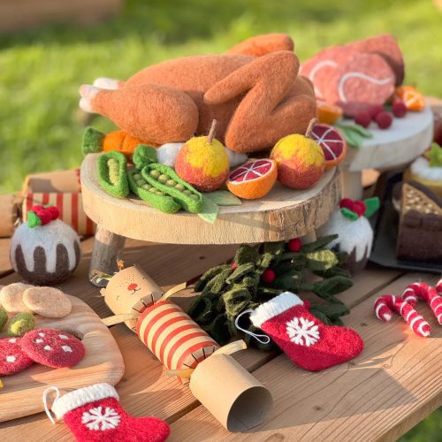 FeltRoastTurkeyPlayFoodSet3