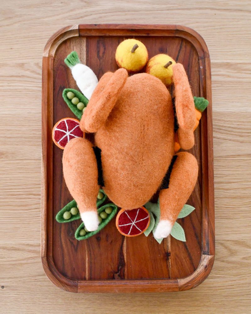 FeltRoastTurkeyPlayFoodSet5