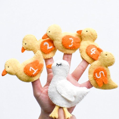 FiveLittleDucks FingerPuppetSetx4 3