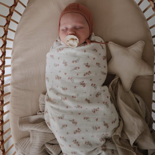 Flower swaddle 11