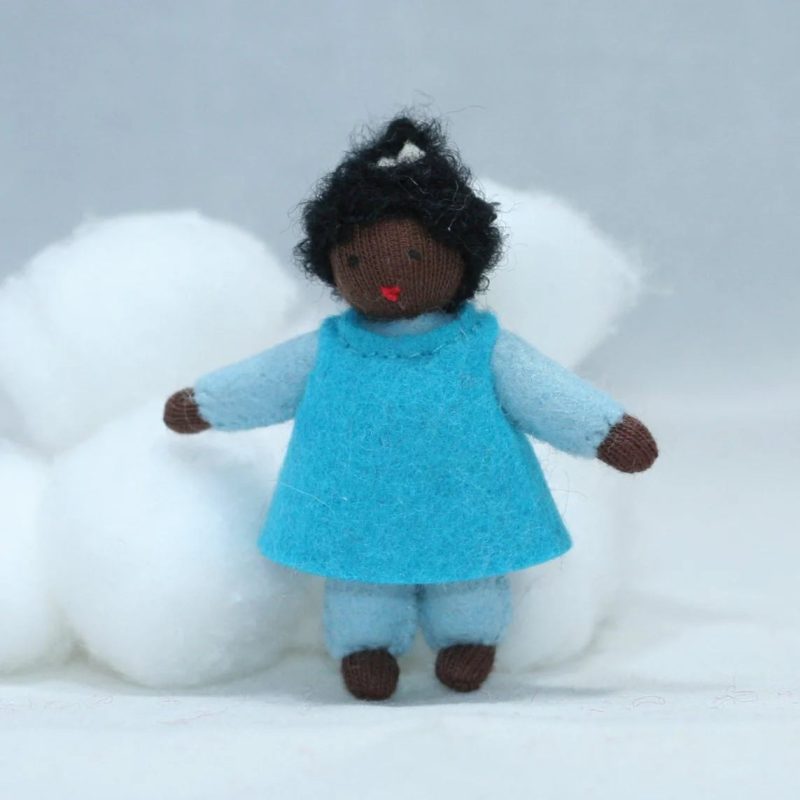 HolidayHelper BlueDress DarkSkin