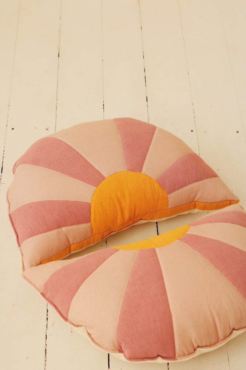 LAZY SANTA CRUZ pink sunset cushion pillow moimili 2