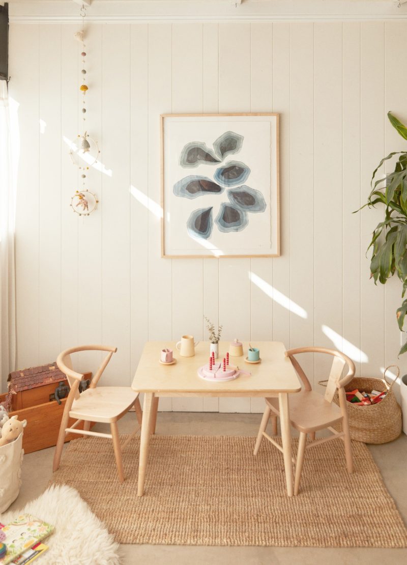 Milton and Goose Crescent Table Kids Chairs elainadbellis