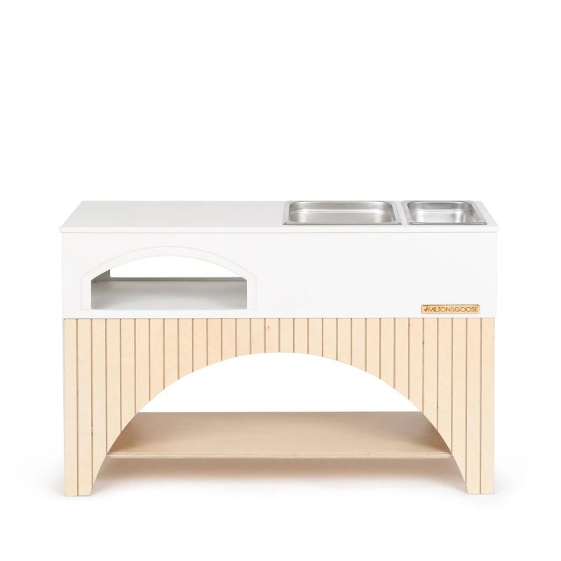 Milton and Goose Kai Mud Kitchen White Front