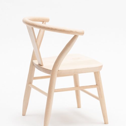 Milton and Goose Wooden Kids Chairs Natural Back