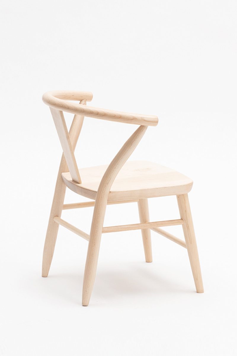 Milton and Goose Wooden Kids Chairs Natural Back