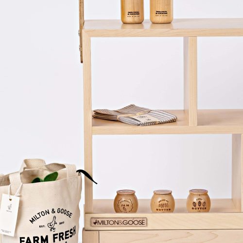 Milton and Goose Wooden Market Stand Natural Styled